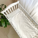 Set lenjerie de schimb pentru patut bebe 3 piese Velvet milky (3)